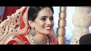 Asian wedding cinematography  Sikh wedding  Gujarati wedding highlights [upl. by Ydak]