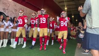 San Francisco 49ers in the Coliseum Tunnel [upl. by Skier95]