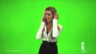 PHYX Keyer  sample Greenscreen Footage 05 shot on RED Camera in 4k [upl. by Iliam853]