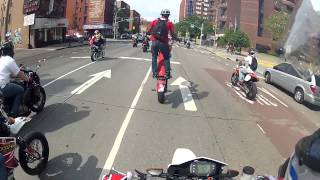 Hells Angels Hell no watch this bikers in New York [upl. by Dugaid]