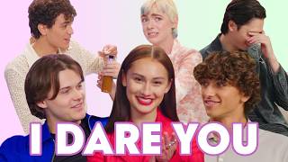 The Summer I Turned Pretty Cast Play quotI Dare Youquot  Teen Vogue [upl. by Katt]