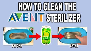 How to DESCALE Avent Steam Sterilizer with Vinegar  Clueless Dad [upl. by Brinn]