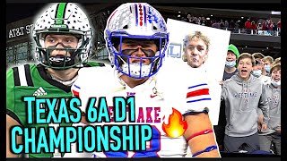 Texas 6A D1 Championship Game 🔥 🔥 3 In the Nation Westlake vs South Carroll  It Was a MOVIE [upl. by Abner]