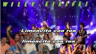 LIMONCITO CON RON KARAOKE RODOLFO AICARDI [upl. by Micco]