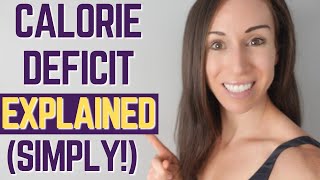 WHAT IS a CALORIE DEFICIT Diet  CALORIE DEFICIT MEANING [upl. by Niwled]