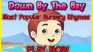 Down By The Bay  Kids Songs  Sing Along With Tobee [upl. by Irving371]