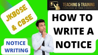 how to write a notice  notice writing  class 9  1011 12 class 10 notice writing [upl. by Ragan123]