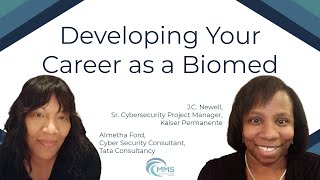 Developing Your Career as a Biomed [upl. by Aihsile]