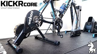 Wahoo Kickr CORE Smart Trainer Details  Unboxing  Setup  Ride Review [upl. by Alicec966]