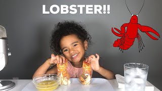 LOBSTER TAILS MUKBANG [upl. by Jacky226]