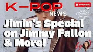 Jimin on Fallon Jin at Top ATEEZ on Billboard Hot Stray Kids NewJeans Plagiarism Controversy [upl. by Eikkin184]