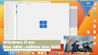 Windows 11 sur Mac ARM via UUP Dump et UTM [upl. by Anivlem]