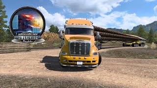 DESCARGAR PETERBIL 387 😱 🔥 ATS 143😱 DESCARGA TRAILER DE CARGAS EXTRA GRANDES [upl. by Llenehc]