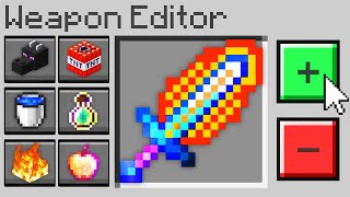 Minecraft but You Can Customize Any Item [upl. by Idham663]