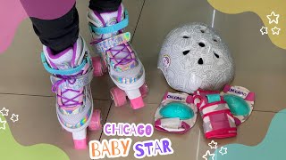 PATINES AJUSTABLES CHICAGO BABY STAR  CENTRO ROLLER [upl. by Washington]