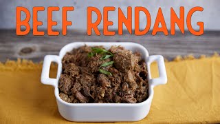 How to Make Beef Rendang Indonesian Beef Stew Recipe [upl. by Amary93]