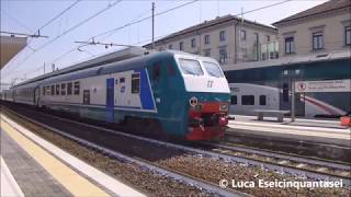 Composizione perfetta per il treno Regionale Veloce 2020 in partenza da Novara [upl. by Akehsal]