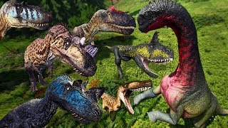 EVENTO  Carnívoros Caçando Um Camarasaurus Utahraptor Acro Cerato  The Isle Prelude  PTBR [upl. by Aninnaig]