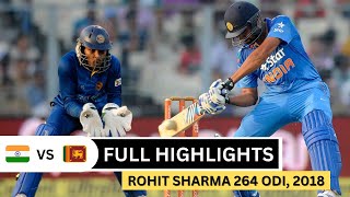 Rohit Sharma 264 vs Sri Lankan ODI Match Full HD Highlights 2014 Ball By Ball [upl. by Nive]