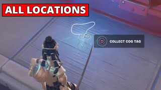 Collect COG Tags All Locations QUICK GUIDE  Fortnite Delta One Challenges [upl. by Emma]