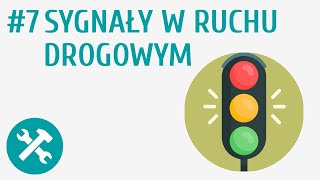 Sygnały w ruchu drogowym 7  Rowerzysta w ruchu drogowym [upl. by Ihsir335]