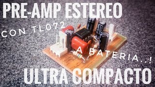 Preamplificador Estereo Ultra Compacto A Bateria  Parte 2  PCB  Prueba de Sonido [upl. by Maleeny]