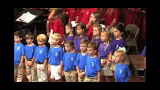 Sunday School Song Medley  MultiGenerational Choirs  Kids Through Adults w Orchestra [upl. by Tenay]