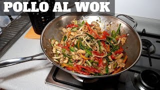 SALTEADO de POLLO con Verduras ◼️ ⛩️ WOK de POLLO Estilo CHINO 🍗⛩️  William Priets [upl. by Bajaj260]