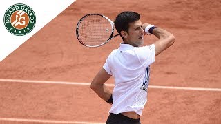 Novak Djokovic v Marcel Granollers Highlights  Mens First Round 2017  RolandGarros [upl. by Annawit]