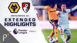 Wolves v Bournemouth  PREMIER LEAGUE HIGHLIGHTS  4242024  NBC Sports [upl. by Kooima724]