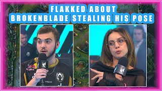 FLAKKED About G2 BrokenBlade STEALING His POSE 👀 [upl. by Alaj]