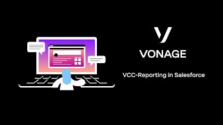 Vonage Contact Center Reporting in Salesforce [upl. by Ettezyl]