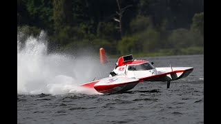 2023 NZ National Powerboat Champs  GP Hydroplane Heat 3 [upl. by Leal]