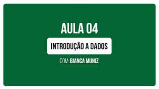 Aula 4  Uma introdução ao jornalismo de dados com Bianca Muniz  Curso Inclusão e Diversidade [upl. by Yenoh]