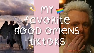 my favorite good omens tiktoks 90 hurt 10 comfort [upl. by Ahsel]