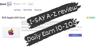 IPSOS ISAY DAILY EARN 1020 ACCOUNT CREATE REVIEW AND WITHDRAWHOW TO WORK IPSOS 2023 [upl. by Tra]