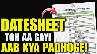 CBSE DATESHEET RELEASED🔥  Cbse Date sheet 2024  Class 10  Class 12  Cbse Latest News [upl. by Inavihs61]