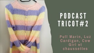 Podcast tricot 2  Atelier Emilie Stephaline Made et Arcoiris Yarn [upl. by Adai]