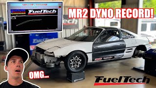 Methanol K24 Mr2 On The Dyno  The Most Power We Have EVER Made [upl. by Florrie]