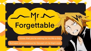 Mr Forgettable Denki angst  mhabnha Text Lyric Prank  Kaminari x Jiro x Shinso [upl. by Devonne]