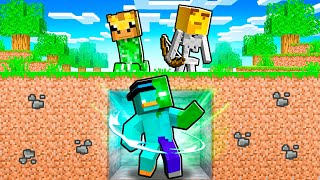 CAZADORES vs CAMBIAFORMAS SPEEDRUNNER en Minecraft [upl. by Atsejam256]