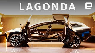 Aston Martin Lagonda First Look at Geneva Motor Show 2019 [upl. by Ednargel]