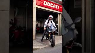 Panigale V4 SP2 sound going Home 🤩 [upl. by Ylro299]