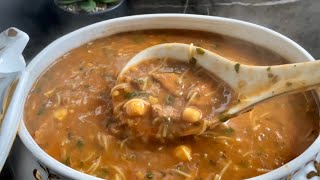 Recette de harira  soupe traditionnelle marocaine  Traditional Moroccan soup [upl. by Nealon465]