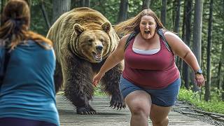 Grizzly Bear Attack on 354 Pound Female Hiker on July 7th 2024 [upl. by Tavie]