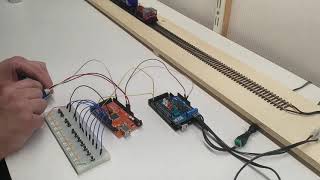 DCCEX Wired Throttle Test 1 [upl. by Ciryl980]