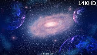 14k HD Resolution Milky Way Galaxy Background Video AMAZING NEBULA [upl. by Deutsch]