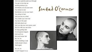 Drink before the war  Sinead Oconnor alzos 1996 remix edit lyrics [upl. by Oiciruam]