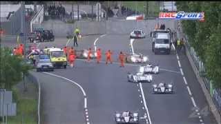 BFM TV  24 Heures du Mans  le drame Simonsen  2206 [upl. by Nnyla]