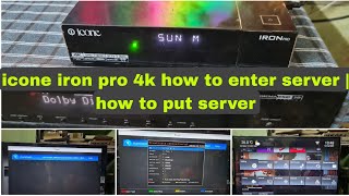 icone iron pro 4k  how to put server [upl. by Porta44]